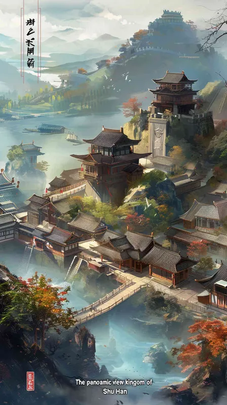 蜀汉小国家全景大图 - style2部分