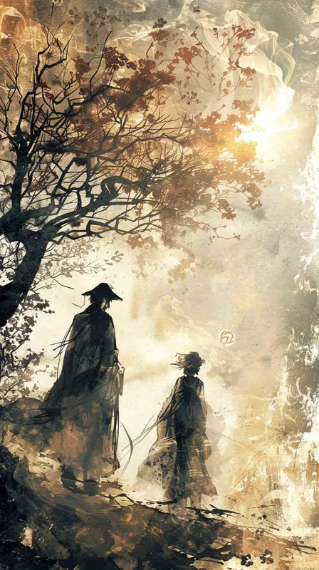 诗人再度勉励朋友，天下谁人不识君，希望他的才华可以被世人所认识，这是诗人对朋友才华的极高赞赏，也是对朋友未来的美好期望 – AI绘画作品展示 | Midjourney中文版生成