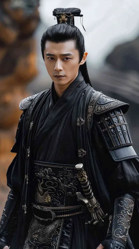 王安石背对镜头，静静地站在船尾，眺望着天际线，表情中带有坚定而深邃的思考 - style3部分