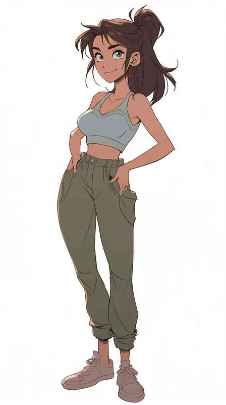动画角色设计 - style4部分