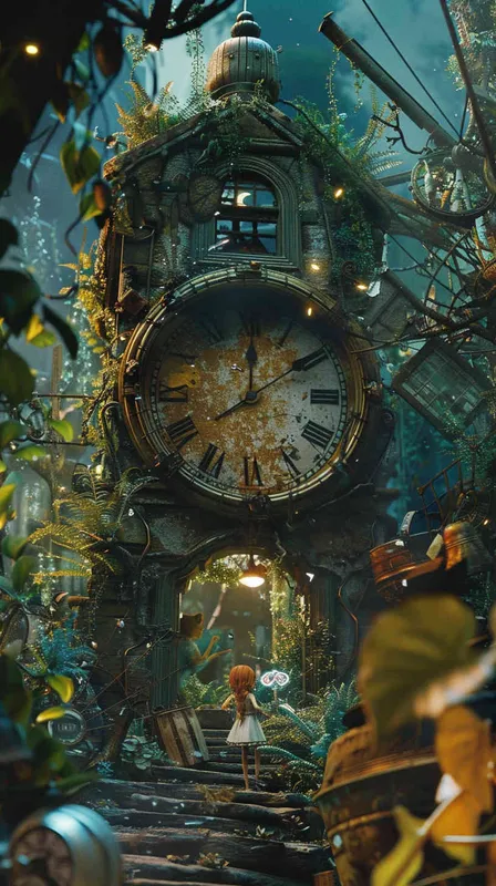在一个充满奇幻与科技融合的未来世界，年轻的女主角艾莉丝发现了一个神秘的时光守护器。这个装置能够穿越时间和空间，让她能够探索过去和未来的世界。她发现自己成为了时光守护者的继任者，拥有保护时间流动的使命。

剧情发展：
第一幕：艾莉丝在现代都市的生活中感到厌倦，偶然间发现一座被遗忘的古老钟楼。在探索钟楼的过程中，她意外激活了时光守护器，被带入了一个全新的时空。

第二幕：艾莉丝来到了一个充满魔法和奇迹的古代王国。她结识了一位年轻的王子，他们一起踏上了一段冒险之旅。他们面对着邪恶的巫师和危险的怪物，同时也发现了自己内心深处的勇气和智慧。

第三幕：艾莉丝回到了未来的世界，一个被科技主宰的城市。她发现城市的人们被虚拟现实束缚住，失去了对真实世界的感知。她与一群反抗者联手，试图唤醒人们的意识，重拾对自由和情感的追求。

第四幕：艾莉丝最终回到了现代都市，她明白了作为时光守护者的责任和使命。她利用时光守护器的力量，与邪恶势力展开最后的决战，保护时间流动的平衡。最终，她成功击败了邪恶，恢复了时间的秩序。

结局：艾莉丝成为了一位传奇的英雄，她的冒险和勇气在人们的记忆中永存。她继续保护时间的流动，帮助人们实现梦想和希望。 - style4部分
