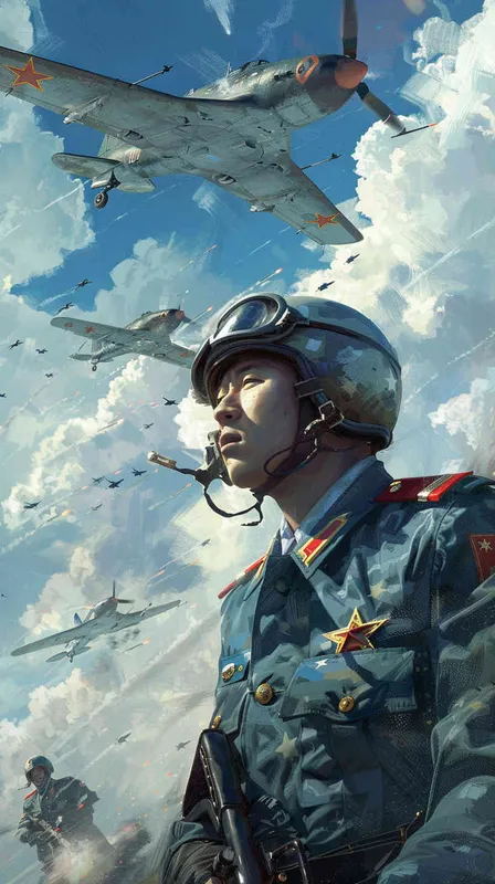 中国空军，四站连 - style4部分
