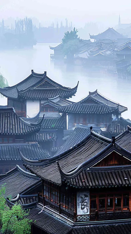 怀旧与感慨
在繁华的景象中，作者的心绪却飘向了远古，怀念起过去秦淮河的历史光景，想象着历史上的文人墨客在这里留下的足迹。此时，画面中融入了历史的回响和文化的深度，作者的感慨和怀旧情绪渗透了整个镜头。 - style2部分