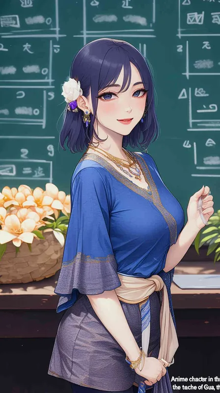 动漫人物，gua老师风格 - style2部分