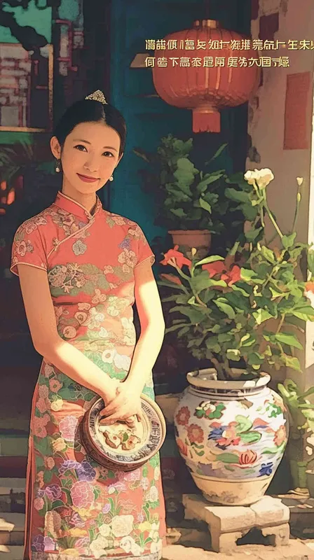 动漫风格，新加坡美娘惹文化 - style3部分