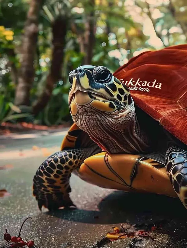 Sukkāda turtle – AI绘画作品展示 | Midjourney中文版生成